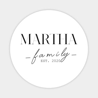 Martha Family EST. 2020, Surname, Martha Magnet